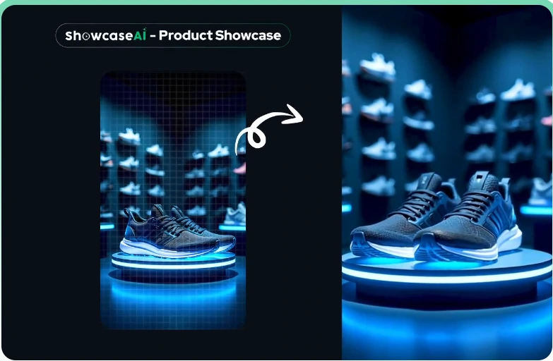 ShowcaseAI Product Showcase Example