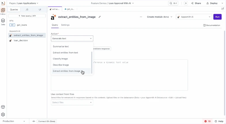 Appsmith dashboard showing 847 API calls processed with zero downtime