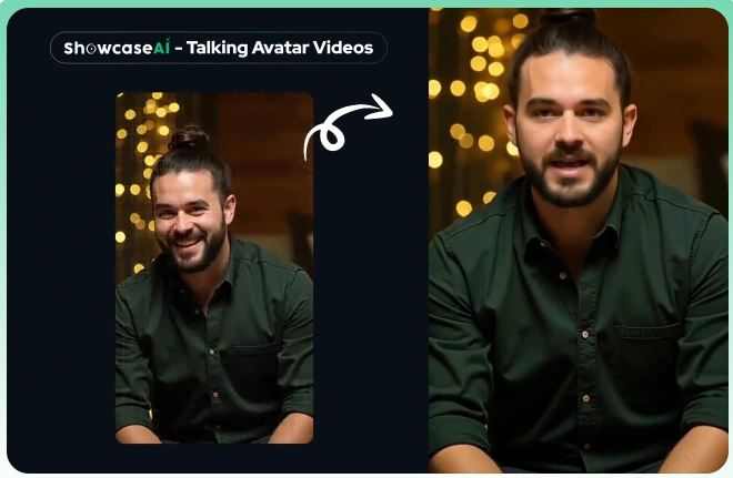 ShowcaseAI Talking Avatar Feature