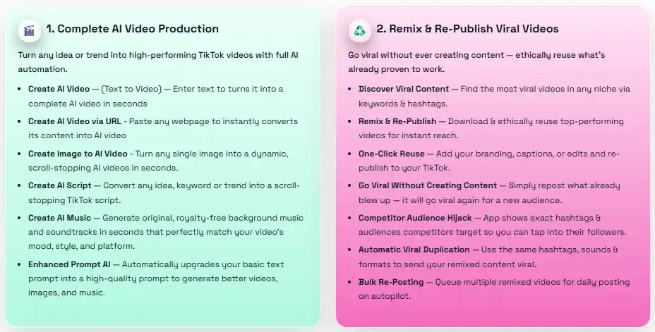TokPrimeAI AI Video Production Interface
