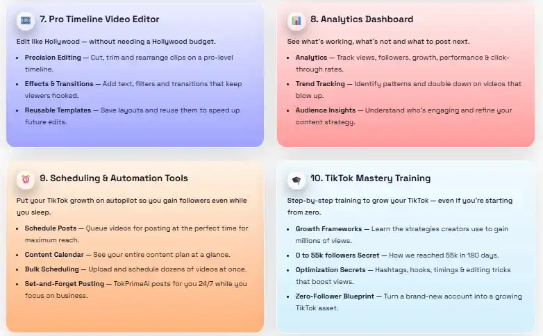 TokPrimeAI Competitor Analysis Tools