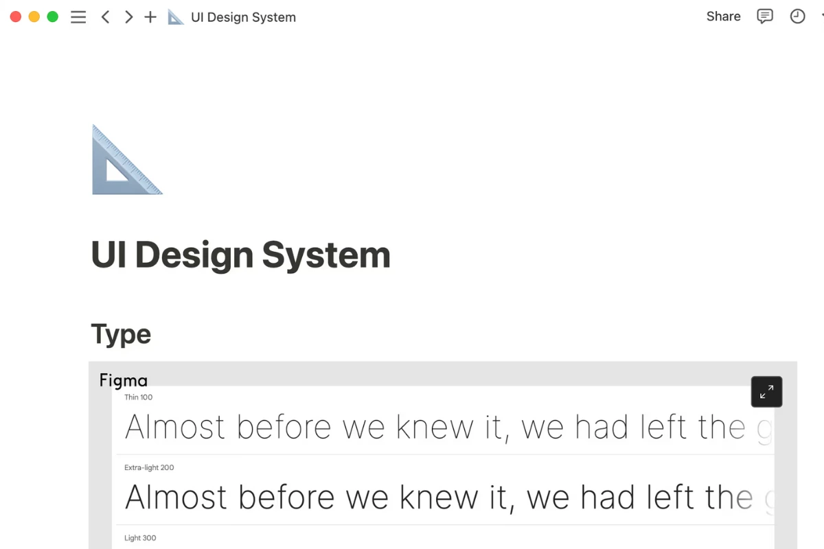 Notion workspace showing clean interface and nested pages